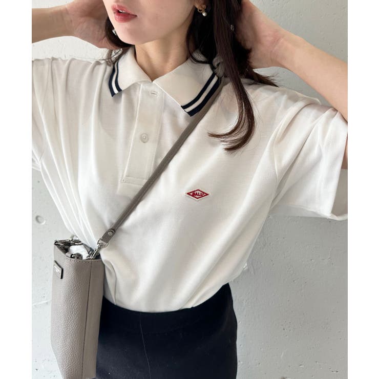 ホワイト | 【BALL】別注 ティップラインポロシャツ | SETUP7【WOMEN】