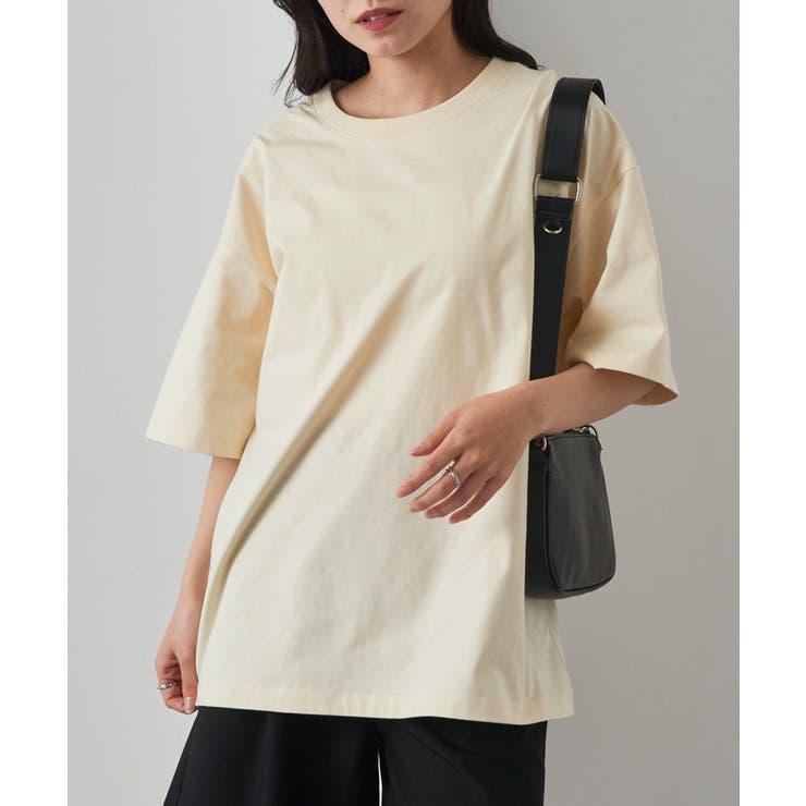 アイボリー | Youtube『Safari プライス別に“買い”の無地Tを徹底検証！』にてご紹… | SETUP7【MEN】