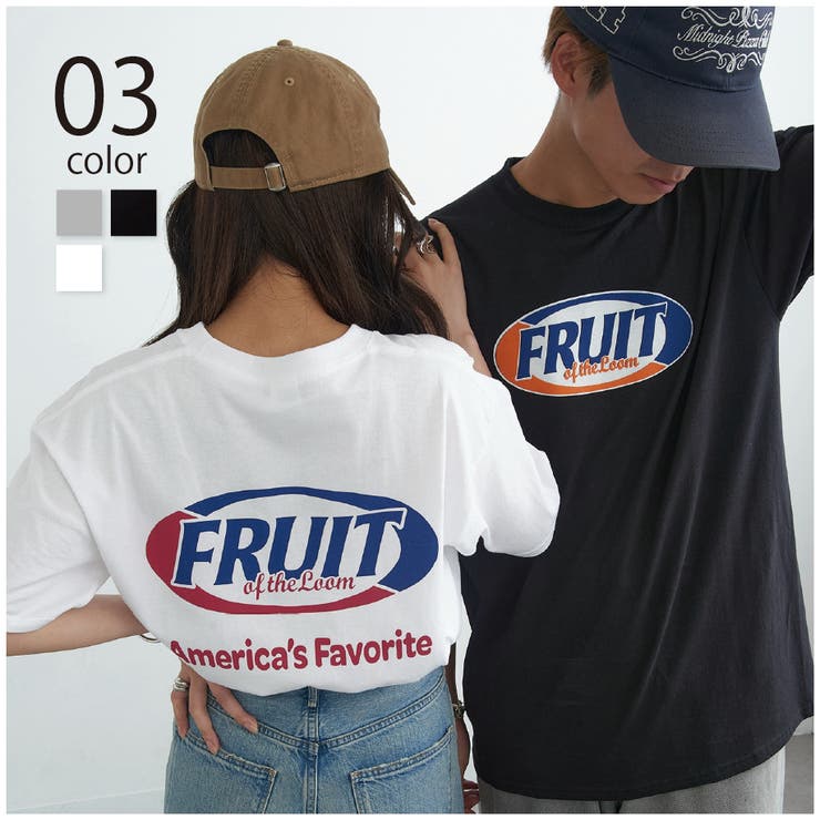 【FRUIT OF THE LOOM】FTL Print T-shirt | SETUP7【WOMEN】 | 詳細画像1 