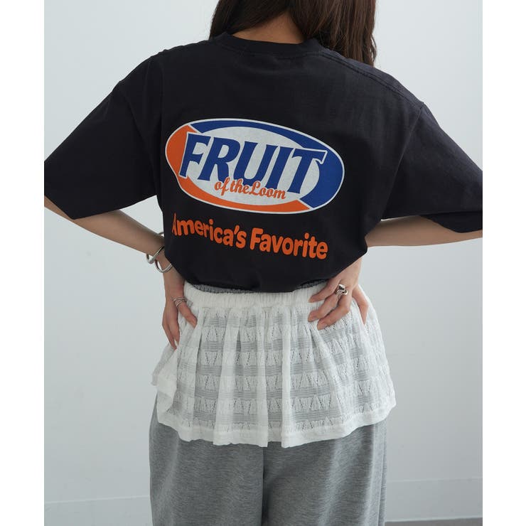 【FRUIT OF THE LOOM】FTL Print T-shirt | SETUP7【WOMEN】 | 詳細画像10 