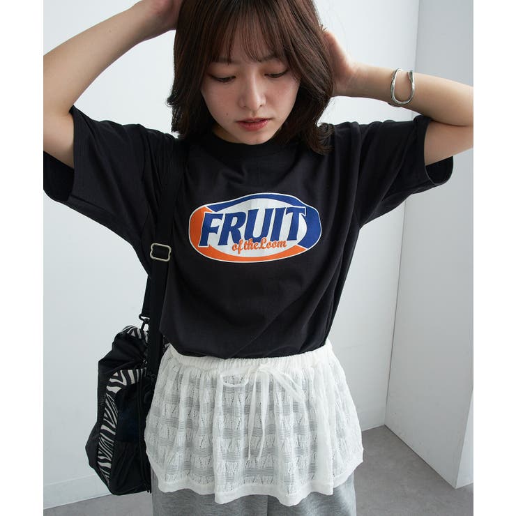 【FRUIT OF THE LOOM】FTL Print T-shirt | SETUP7【WOMEN】 | 詳細画像15 