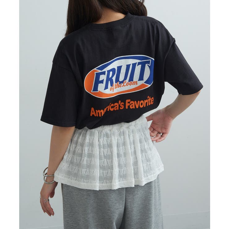 【FRUIT OF THE LOOM】FTL Print T-shirt | SETUP7【WOMEN】 | 詳細画像16 
