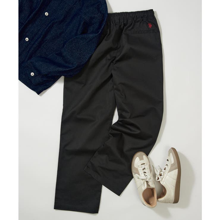 ブラック | 【U.S. POLO ASSN.】90's ヘビーツイルシェフパンツ | SETUP7【MEN】