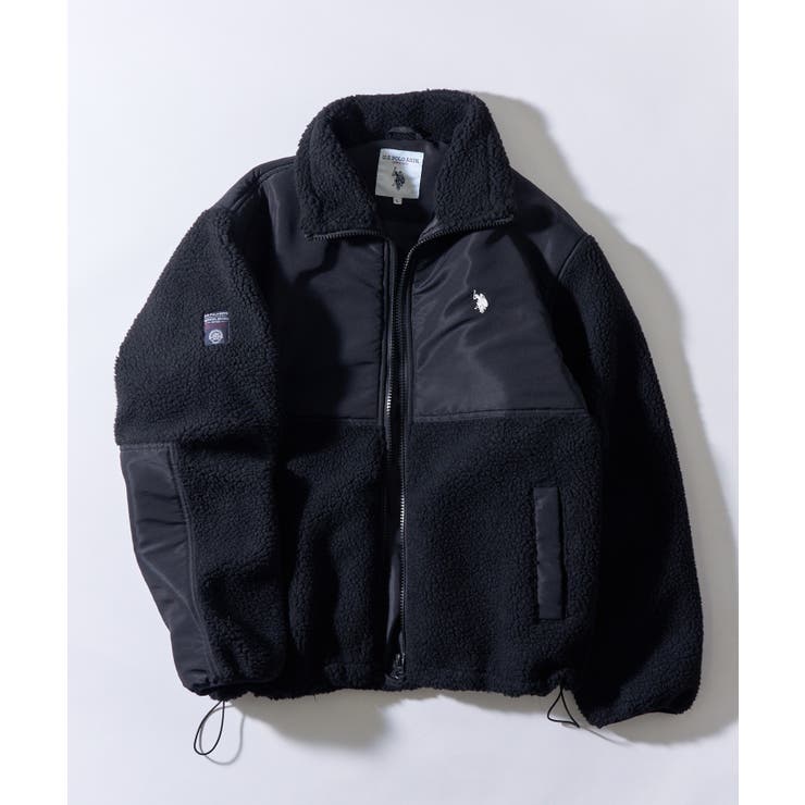 ワンポイントロゴ ポニー刺繍 ボアジャケット | SETUP7【MEN】 | 詳細画像11 