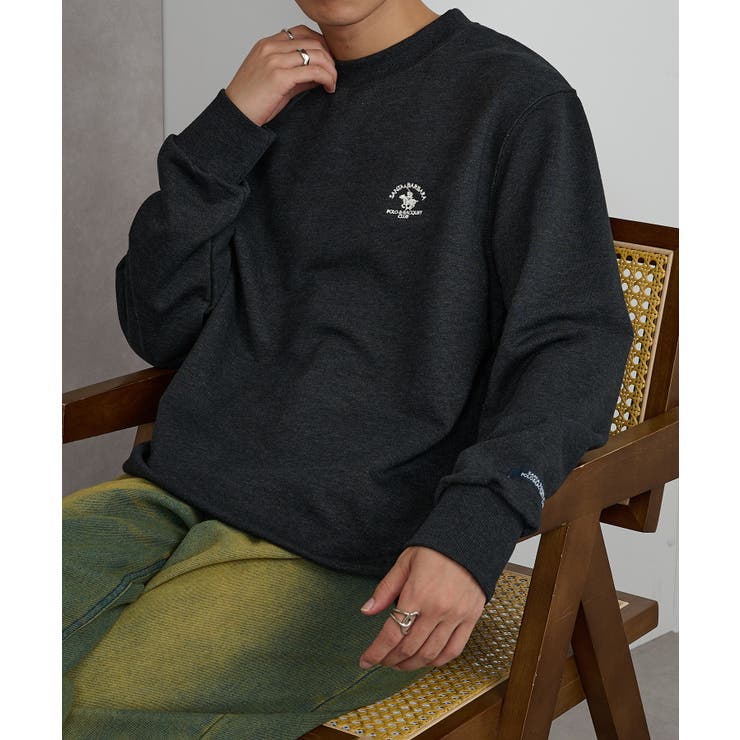 【SANTA BARBARA】T/C裏毛 ワッペントレーナー | SETUP7【MEN】 | 詳細画像11 