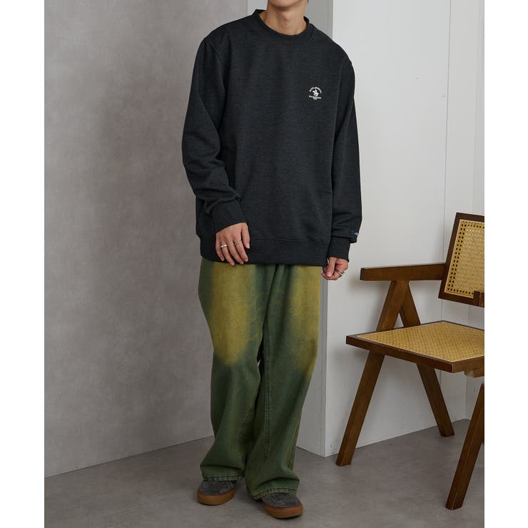 【SANTA BARBARA】T/C裏毛 ワッペントレーナー | SETUP7【MEN】 | 詳細画像15 