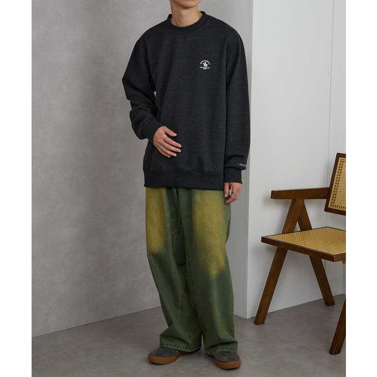 【SANTA BARBARA】T/C裏毛 ワッペントレーナー | SETUP7【MEN】 | 詳細画像16 