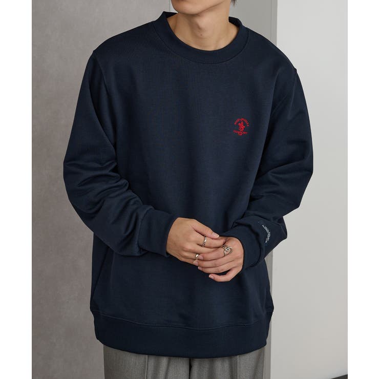 【SANTA BARBARA】T/C裏毛 ワッペントレーナー | SETUP7【MEN】 | 詳細画像2 