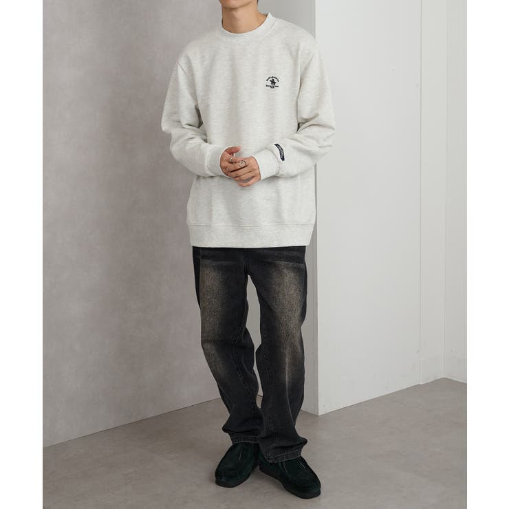 【SANTA BARBARA】T/C裏毛 ワッペントレーナー | SETUP7【MEN】 | 詳細画像24 