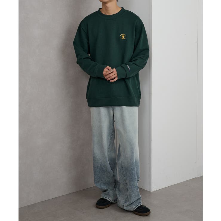 【SANTA BARBARA】T/C裏毛 ワッペントレーナー | SETUP7【MEN】 | 詳細画像32 