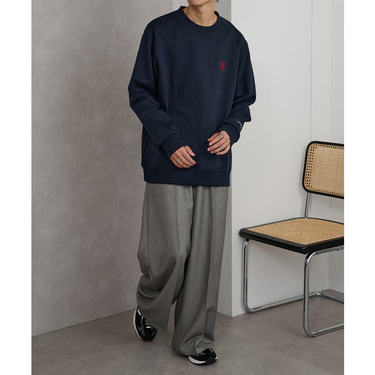 【SANTA BARBARA】T/C裏毛 ワッペントレーナー | SETUP7【MEN】 | 詳細画像7 