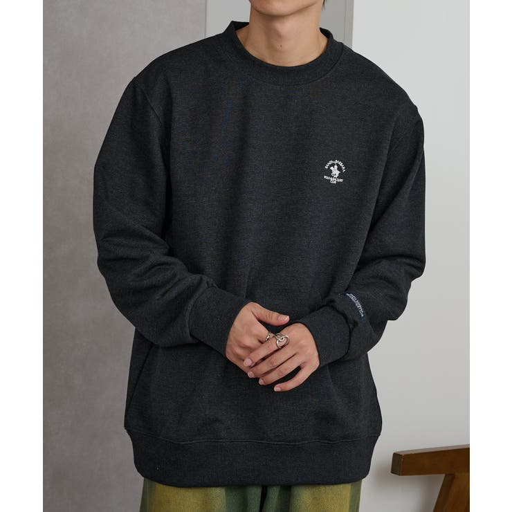 【SANTA BARBARA】T/C裏毛 ワッペントレーナー | SETUP7【MEN】 | 詳細画像9 