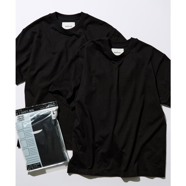 ブラック | 【MAISON CLUB】Premium Cotton | SETUP7【MEN】