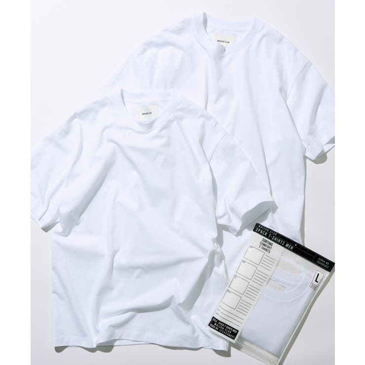 ホワイト | 【MAISON CLUB】Premium Cotton | SETUP7【MEN】