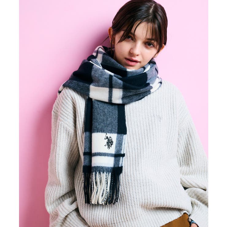 【U.S. POLO ASSN.】カシミヤタッチ チェック | SETUP7【WOMEN】 | 詳細画像2 