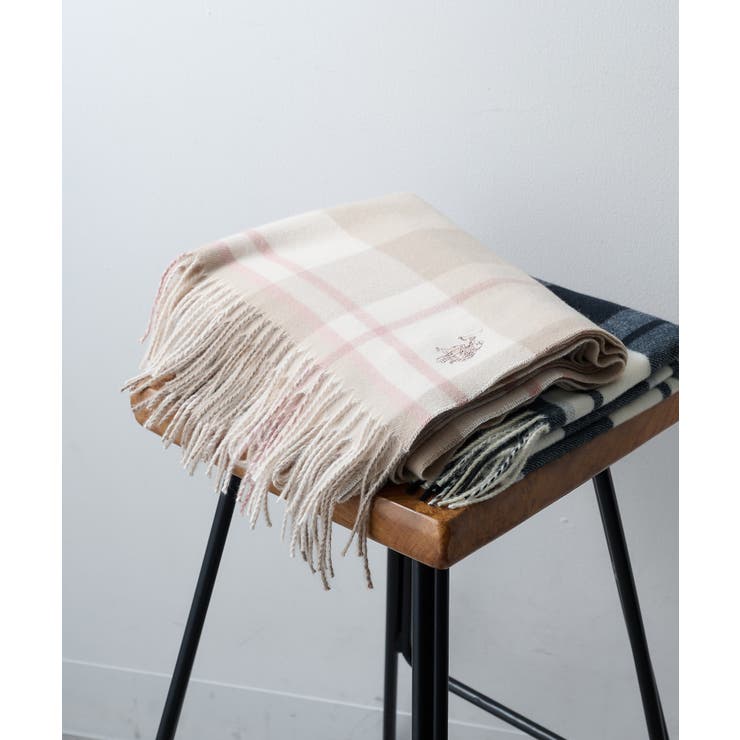 ピンク | 【U.S. POLO ASSN.】カシミヤタッチ チェック | SETUP7【WOMEN】