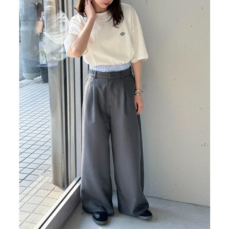 【Dickies】ワンポイント プリントTシャツ 5222-TTMDK1 | SETUP7【WOMEN】 | 詳細画像4 
