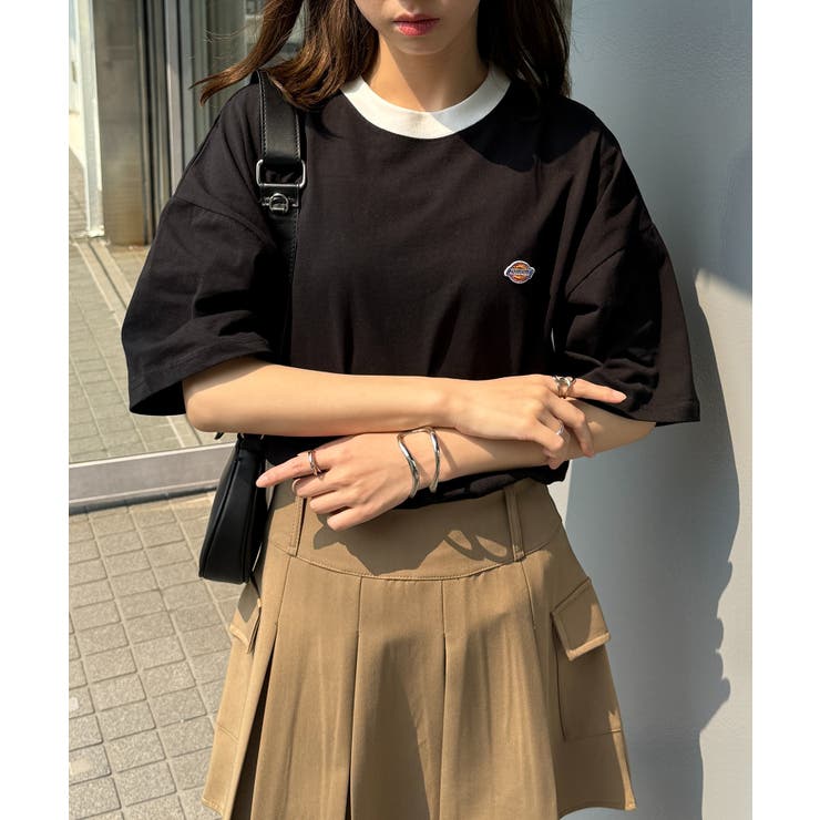 【Dickies】刺繍ワッペンTシャツ 5222-TTMDK2 | SETUP7【WOMEN】 | 詳細画像18 
