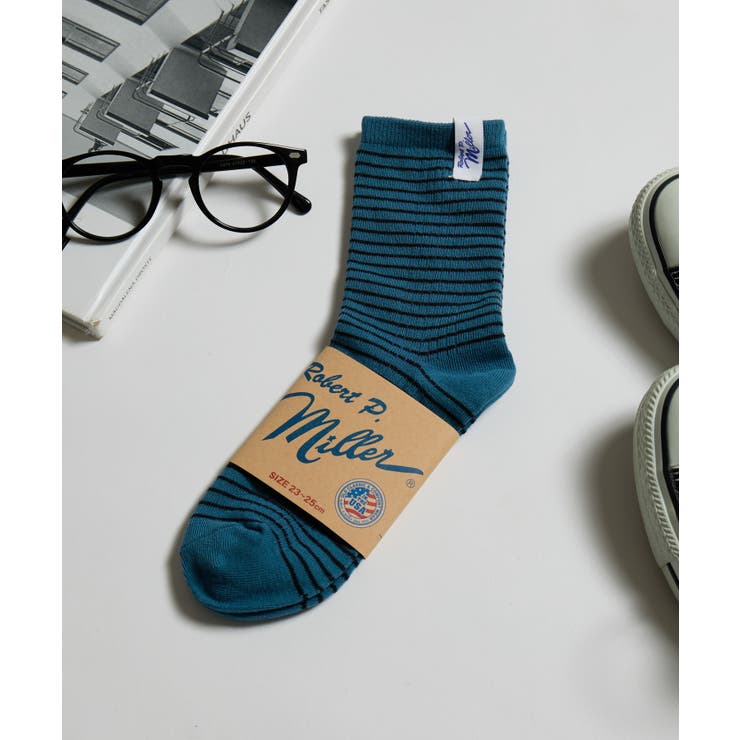 ブルー系その他2 | 【Robert P Miller】1Pクルーソックス | SETUP7【MEN】