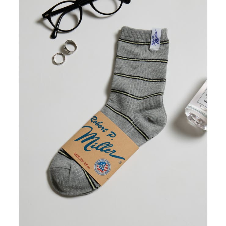 グレー系その他2 | 【Robert P Miller】1Pクルーソックス | SETUP7【MEN】