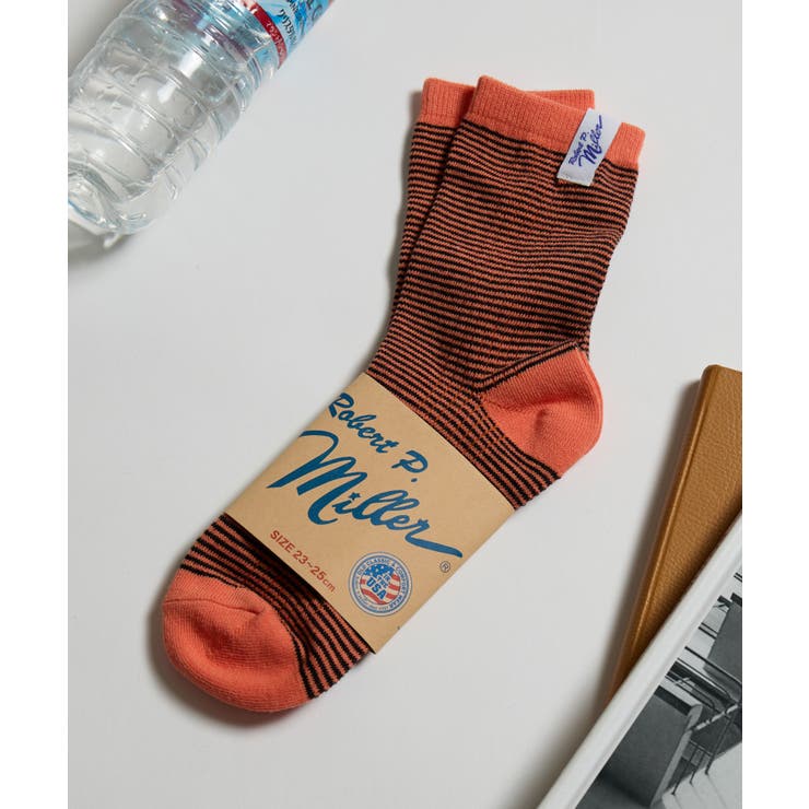 オレンジ系その他2 | 【Robert P Miller】1Pクルーソックス | SETUP7【MEN】