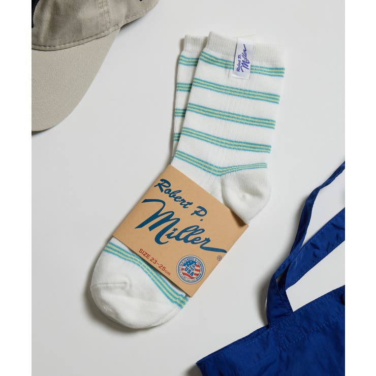 ホワイト系その他3 | 【Robert P Miller】1Pクルーソックス | SETUP7【MEN】