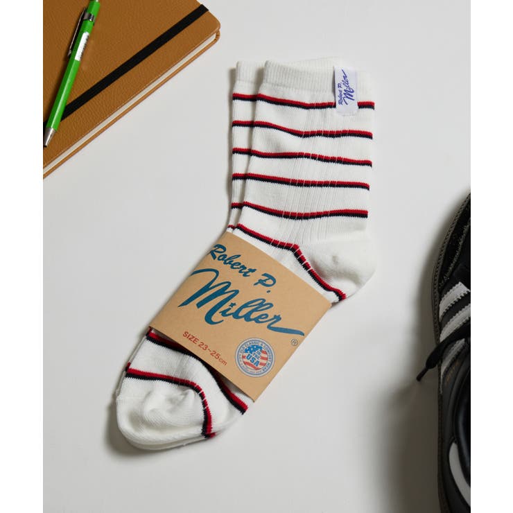 ホワイト系その他5 | 【Robert P Miller】1Pクルーソックス | SETUP7【MEN】