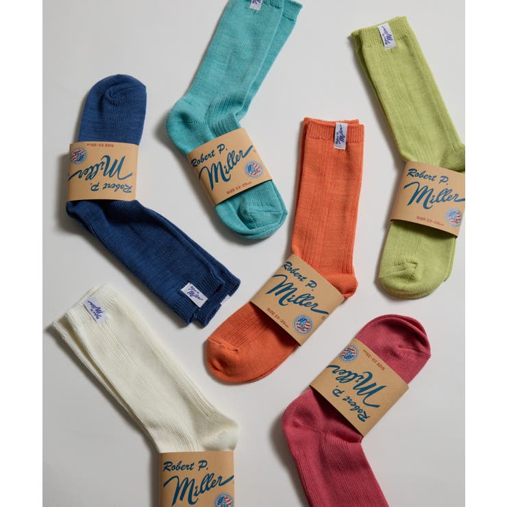 【Robert P Miller】1Pクルーソックス | SETUP7【MEN】 | 詳細画像2 