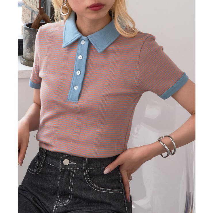 マルチ | Prib Polo shirts | SETUP7【WOMEN】