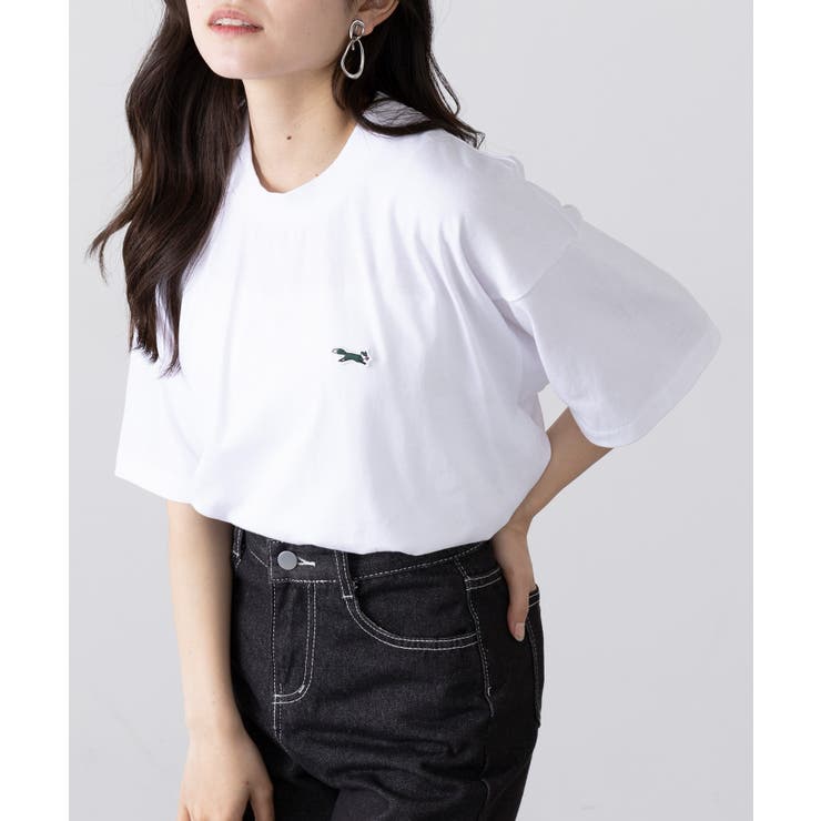 【Pennys】Round body ワンポイントTシャツ | SETUP7【WOMEN】 | 詳細画像4 