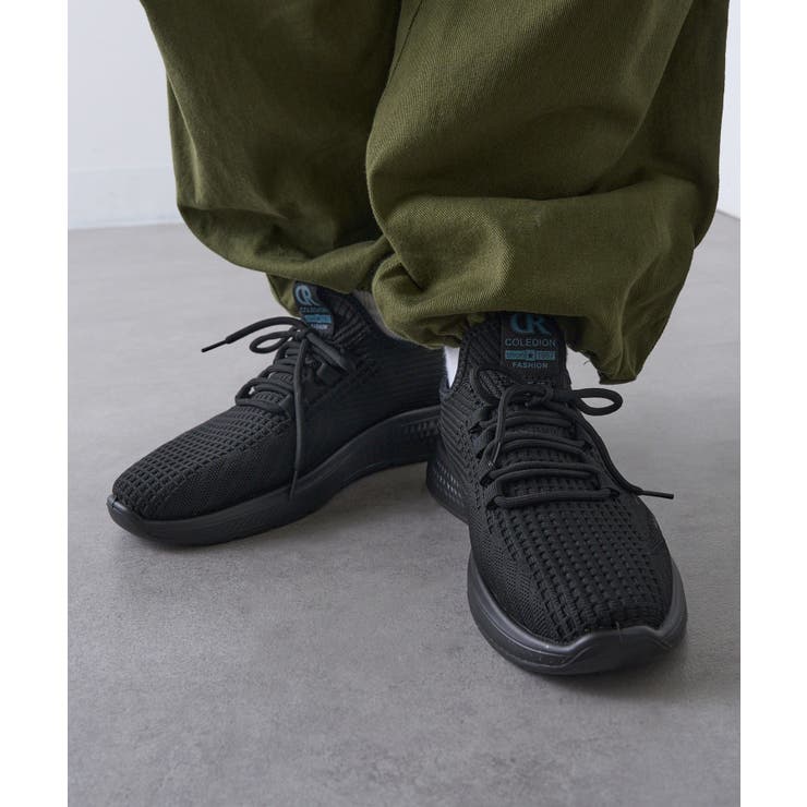 ブラック | 【SETUP7】ハイクッションテックスニーカー KNF-TP | SETUP7【MEN】