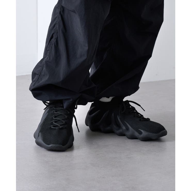 ブラック | 【SETUP7】コンテンポラリーメッシュスニーカー KNF-TP | SETUP7【MEN】