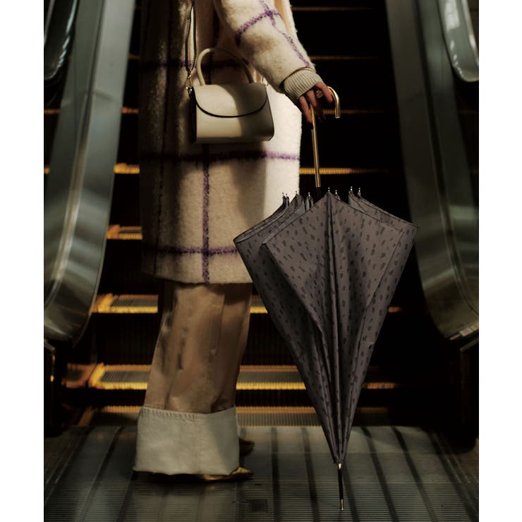 グレー | 【because】レオパード 長傘 | SETUP7【WOMEN】