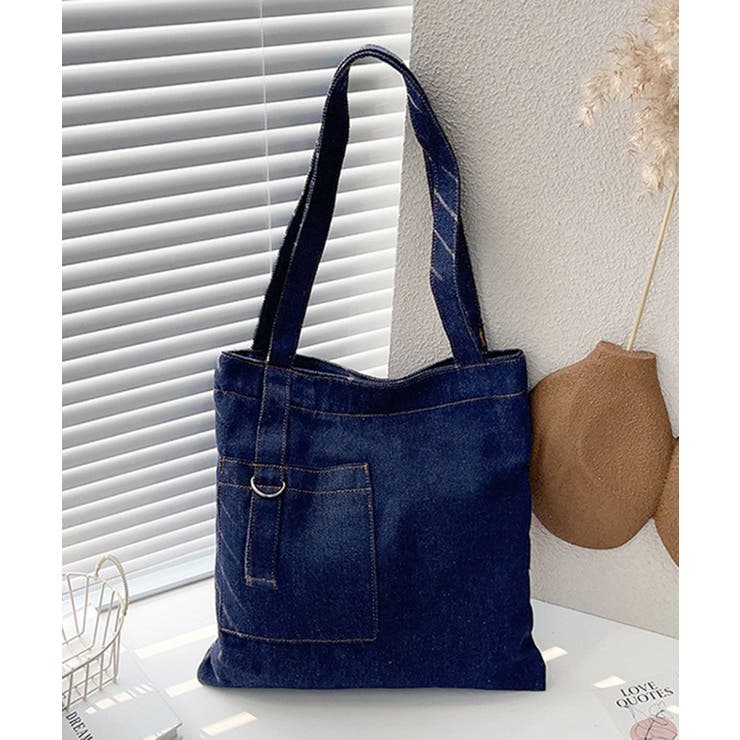 SETUP7】デニムトートバッグ KNF147[品番：TTMW0002941]｜SETUP7