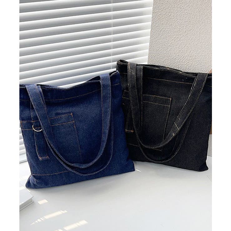 SETUP7】デニムトートバッグ KNF147[品番：TTMW0002941]｜SETUP7