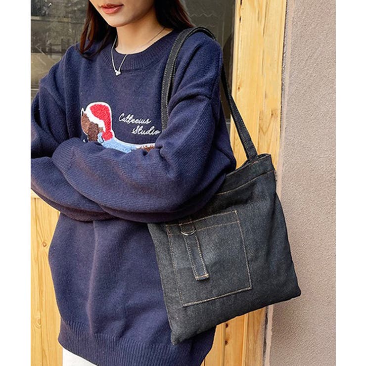 SETUP7】デニムトートバッグ KNF147[品番：TTMW0002941]｜SETUP7