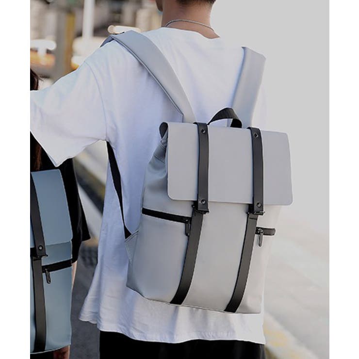 【SETUP7】PUテクスチャ撥水バックパック KNF147 | SETUP7【MEN】 | 詳細画像12 