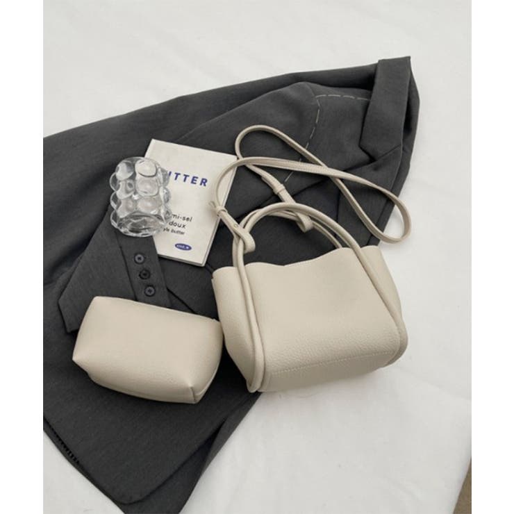 ホワイト | 【SETUP7】ソフトレザーバスケットバッグKNF144 | SETUP7【WOMEN】