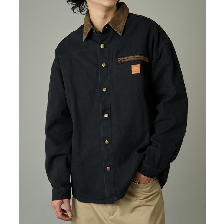 【SETUP7】襟配色ハンティングジャケットKNF144 | SETUP7【MEN】 | 詳細画像8 