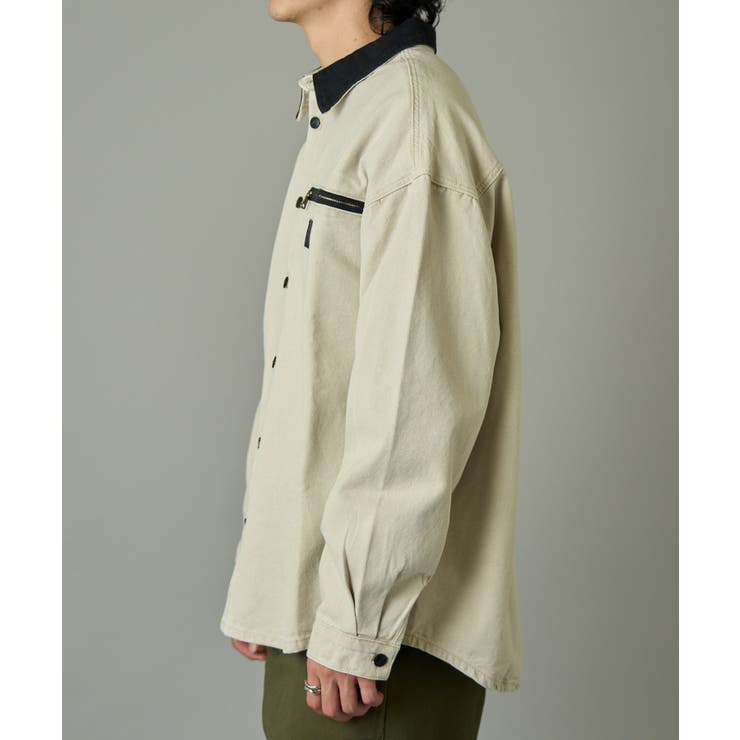 【SETUP7】襟配色ハンティングジャケットKNF144 | SETUP7【MEN】 | 詳細画像13 