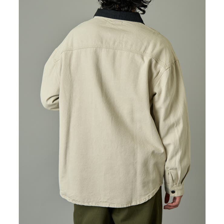 【SETUP7】襟配色ハンティングジャケットKNF144 | SETUP7【MEN】 | 詳細画像14 