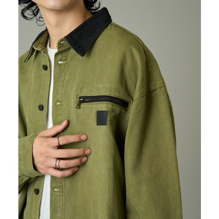 【SETUP7】襟配色ハンティングジャケットKNF144 | SETUP7【MEN】 | 詳細画像17 