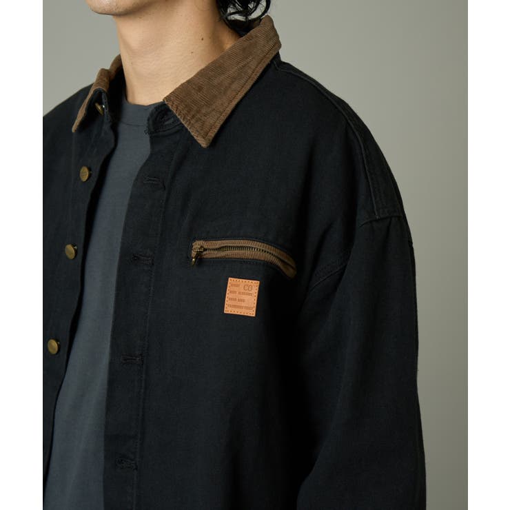 【SETUP7】襟配色ハンティングジャケットKNF144 | SETUP7【MEN】 | 詳細画像2 