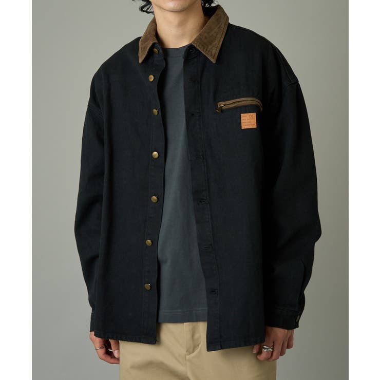 【SETUP7】襟配色ハンティングジャケットKNF144 | SETUP7【MEN】 | 詳細画像4 