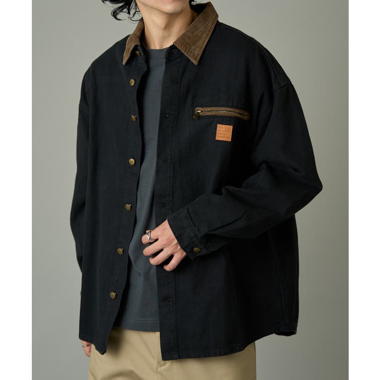 【SETUP7】襟配色ハンティングジャケットKNF144 | SETUP7【MEN】 | 詳細画像5 