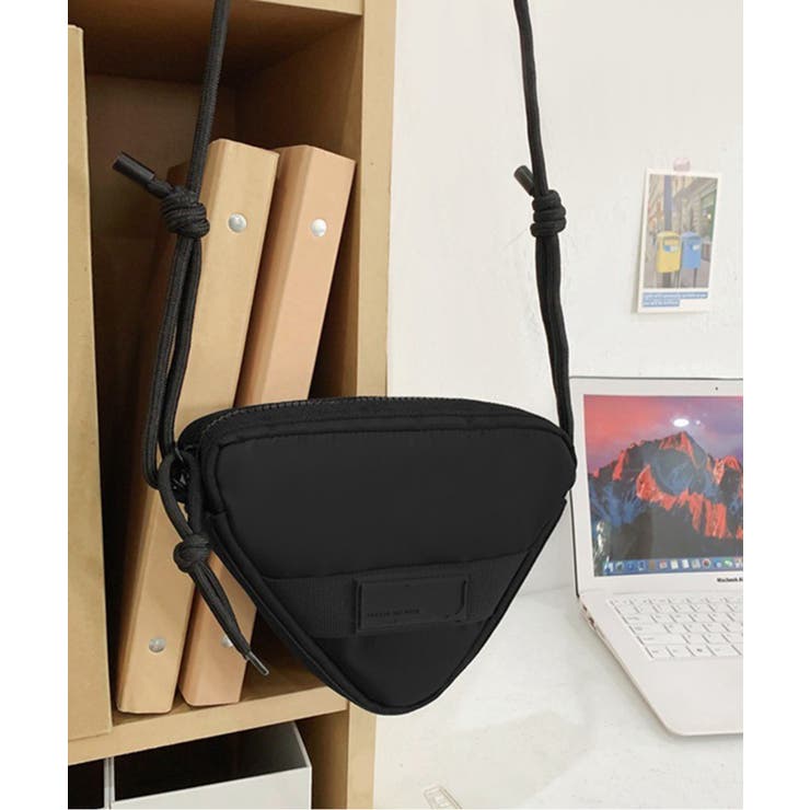 【SETUP7】ナイロントライアングルミニショルダーバッグ フェス アウトドア | SETUP7【MEN】 | 詳細画像2 