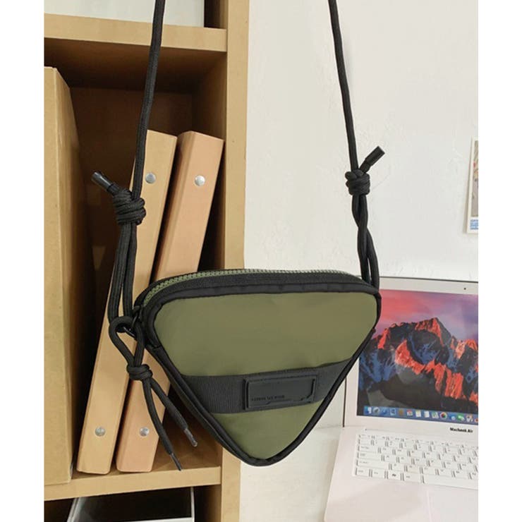 【SETUP7】ナイロントライアングルミニショルダーバッグ フェス アウトドア | SETUP7【MEN】 | 詳細画像4 