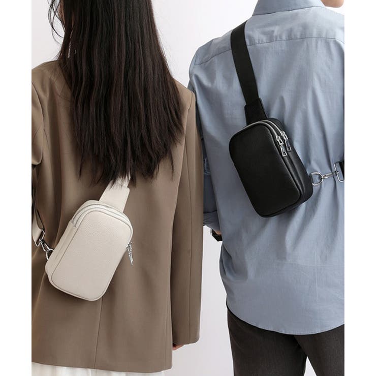 【SETUP7】コンパクトレザークロスボディバッグ KNF151 | SETUP7【MEN】 | 詳細画像2 