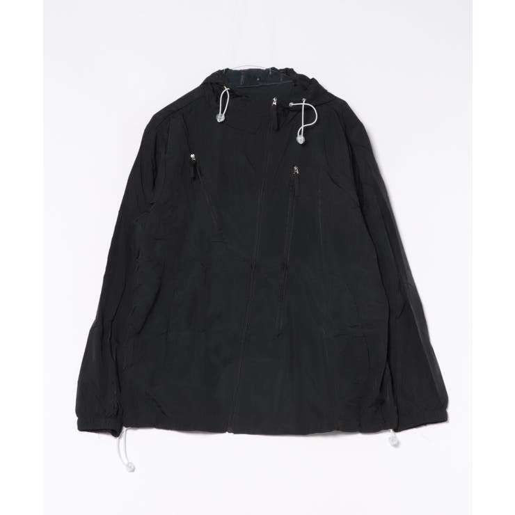 【SETUP7】UVテックアシンメトリージップパーカー KNF151 | SETUP7【MEN】 | 詳細画像2 