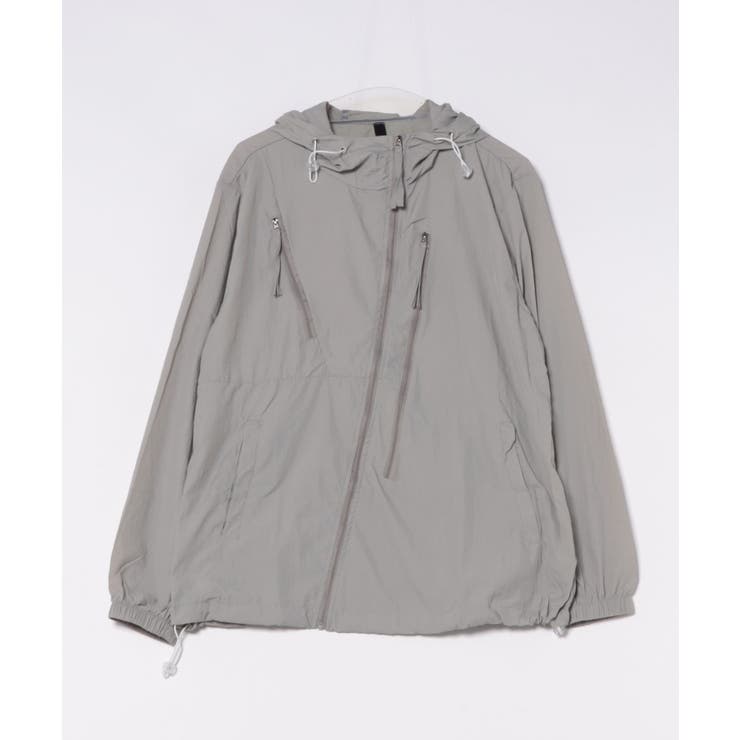 【SETUP7】UVテックアシンメトリージップパーカー KNF151 | SETUP7【MEN】 | 詳細画像3 